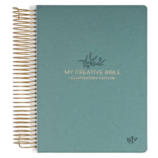 KJV My Creative Bible (Hardcover, Teal Linen)