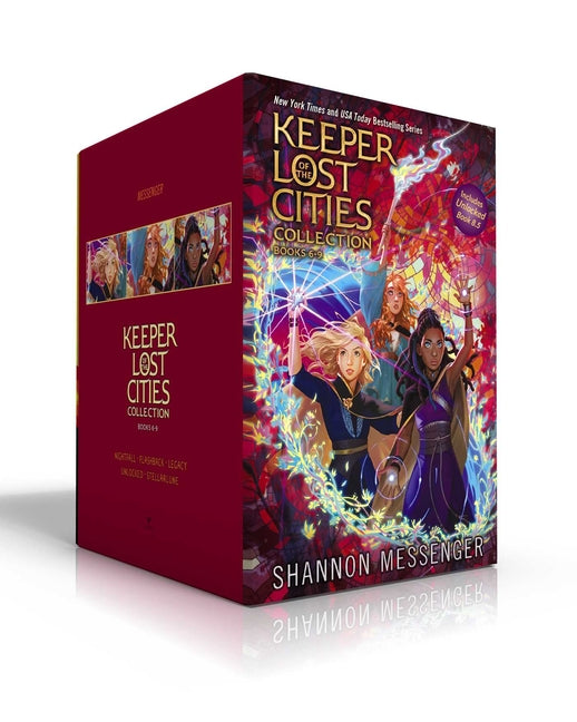Keeper of the Lost Cities Collection Books 6-9 (Boxed Set): Nightfall; Flashback; Legacy; Unlocked Book 8.5; Stellarlune (Boxed Set)