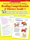 Week-By-Week Homework for Building Reading Comprehension and Fluency: Grade 1
