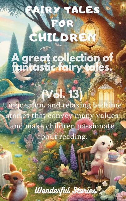 Fairy Tales for Children A great collection of fantastic fairy tales. (Vol. 13): Unique, fun, and relaxing bedtime stories that convey many values and