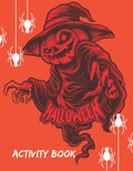 Halloween Activity Book: Maze Book with Solution