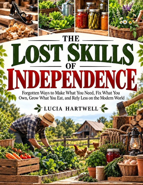 The Lost Skills of Independence: Forgotten Ways to Make What You Need, Fix What You Own, Grow What You Eat, and Rely Less on the Modern World