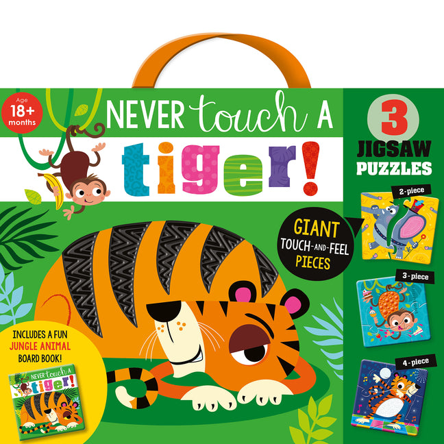 Never Touch a Tiger! Jigsaw [With Puzzle]